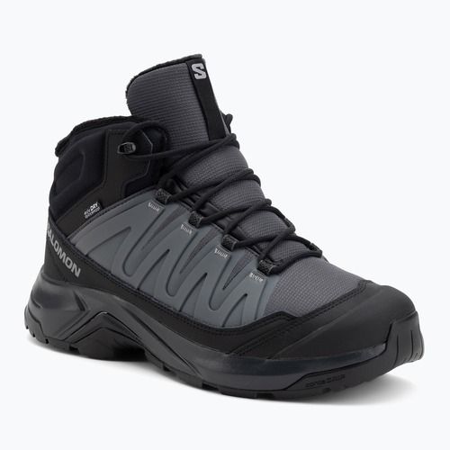 Scarpe da trekking da uomo Salomon X-Adventure Coldrush WP asfalto / nero / lega