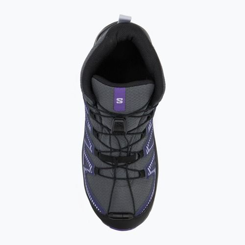 Salomon XA Pro V8 MID WP scarpe da trekking per bambini turbolenza / nero / liberty
