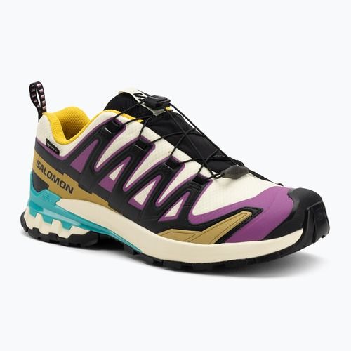 Scarpe da corsa da uomo Salomon XA PRO 3D V9 GTX giallo trasparente/nero/cascata