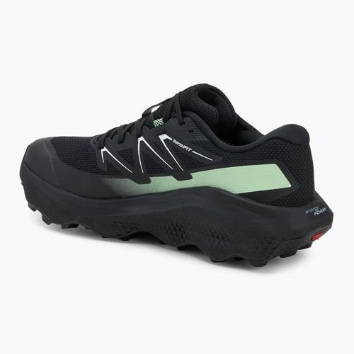 Scarpe da corsa da uomo Salomon Ultra Flow 2 GTX nero/nero/verde patina