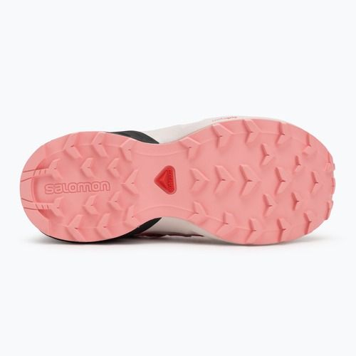 Scarpe da corsa per bambini Salomon Speedcross Waterproof grisaille/hushed violet/rouge red