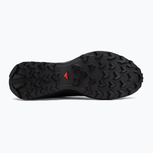 Scarpe da corsa da uomo Salomon Speedcross Peak nero/nero/grigio ghiacciaio
