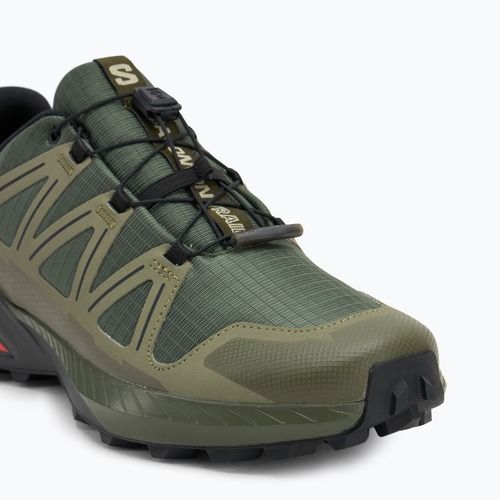 Scarpe da corsa da uomo Salomon Speedcross Peak olive night/deep lichen green/black