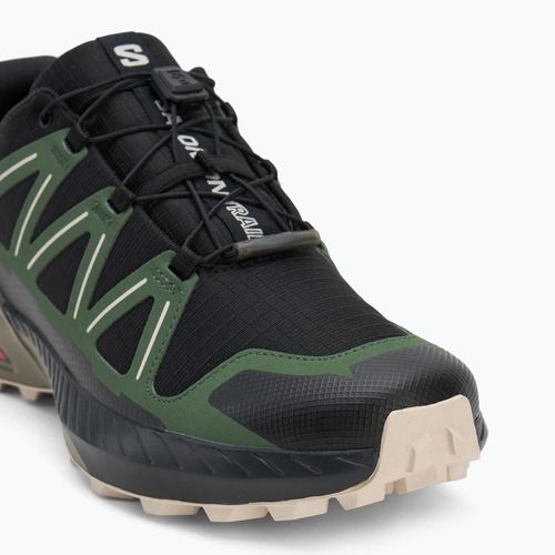 Scarpe da corsa da uomo Salomon Speedcross Peak nero/foresta nera/giorno piovoso