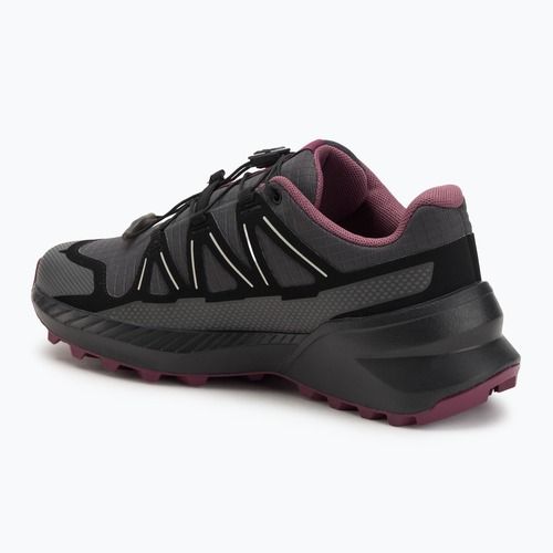 Scarpe da corsa da donna Salomon Speedcross Peak asfalto/nero/notturno