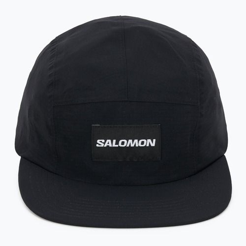 Cappellino da donna con visiera Salomon Bonatti WP 5 Panel nero profondo