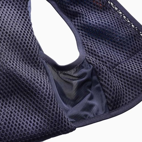 Gilet da corsa Salomon Active Skin 4 GRVL blu martime / astral aura / haute red