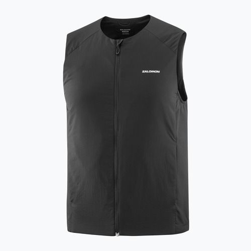 Gilet da corsa Salomon Mountain Flex Hybrid nero profondo