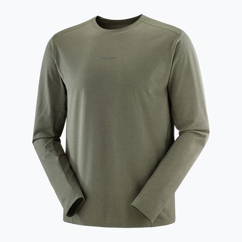 Longsleeve da uomo Salomon Trackline grape leaf