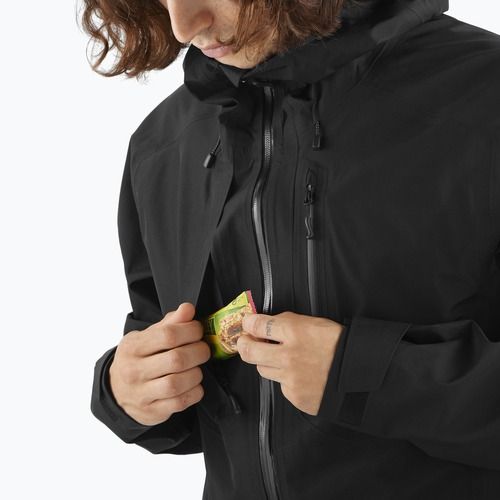 Giacca softshell da uomo Salomon Outline 3l GTX nero profondo