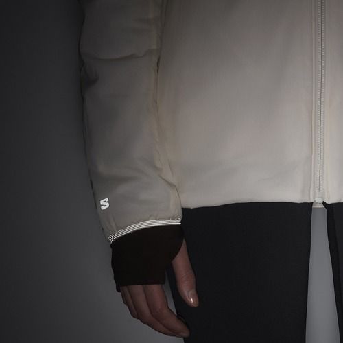 Giacca ibrida da donna Salomon Mountain Flex whisper white