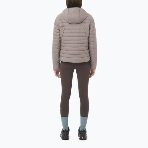 Salomon Reflex Hoodie, giacca antivento da donna, ferro