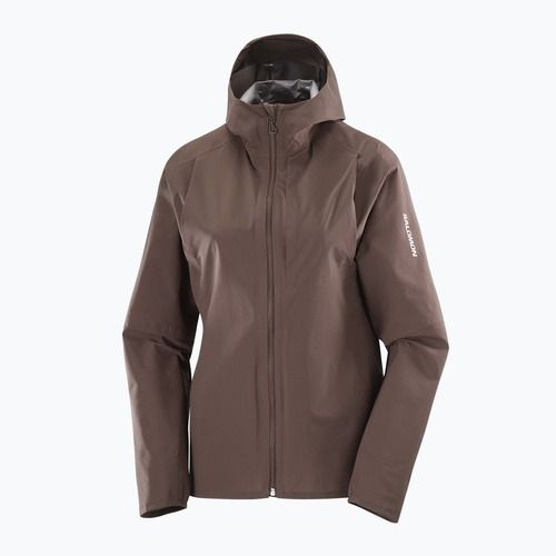 Giacca da corsa da donna Salomon Trail coffee bean