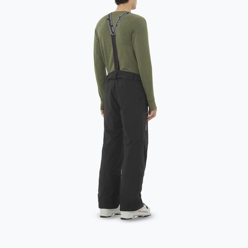 Pantaloni da sci da uomo Salomon Spectral nero profondo
