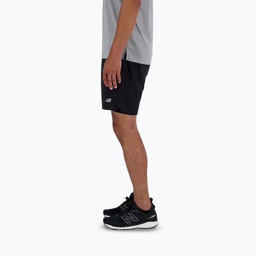 Pantaloncini da uomo New Balance AC Seamless 7" neri