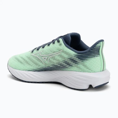 Scarpe da corsa per bambini Mizuno Enerzy Rider Jr neo mint/white/vintage indigo