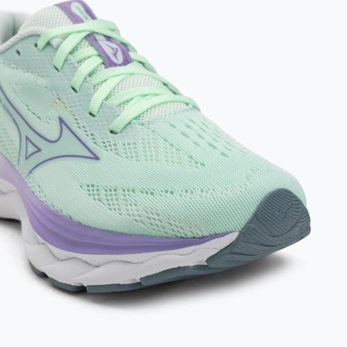 Scarpe da corsa da donna Mizuno Wave Serene neo mint/paisley purple/citadel