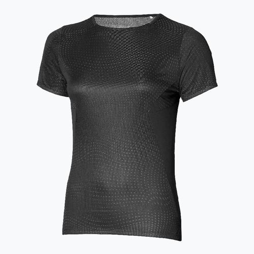 Maglietta da corsa da donna Mizuno DryAeroFlow Graphic Tee nera