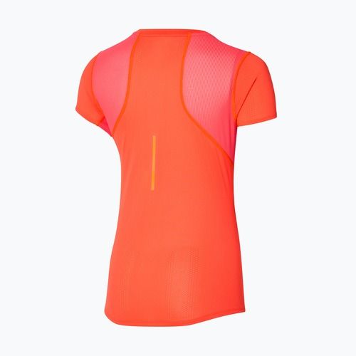 Maglietta da corsa da donna Mizuno DryAeroFlow Tee nasturtium
