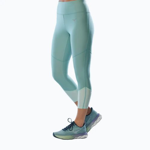 Leggings da donna Mizuno Impulse Core 3/4 cloud blue
