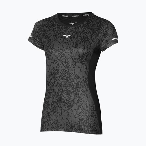 Maglietta da corsa donna Mizuno Premium Aero Tee nera