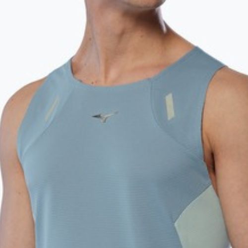 Canotta da corsa uomo Mizuno Tech Light Tank citadel