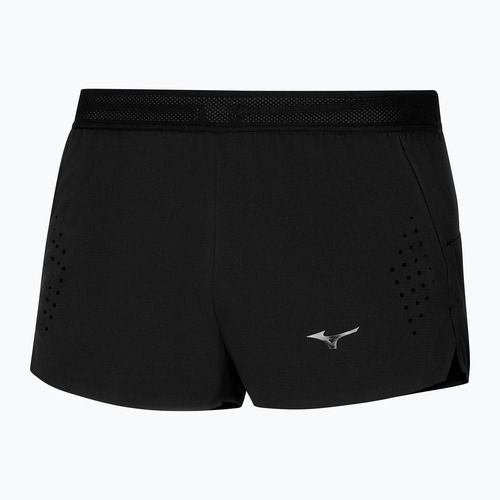 Pantaloncini da corsa uomo Mizuno Tech Light Split 1.5" neri