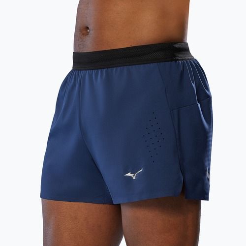 Pantaloncini da corsa uomo Mizuno Tech Light 3.5" estate blue