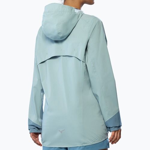 Giacca da corsa donna Mizuno Waterproof 20K ER cloud blue