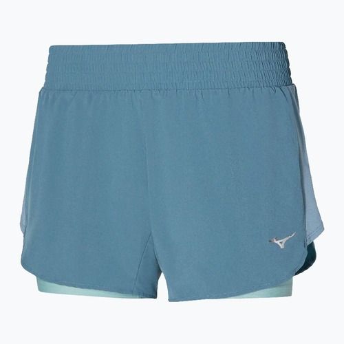Pantaloncini da corsa da donna Mizuno 2IN1 4.5" citadel