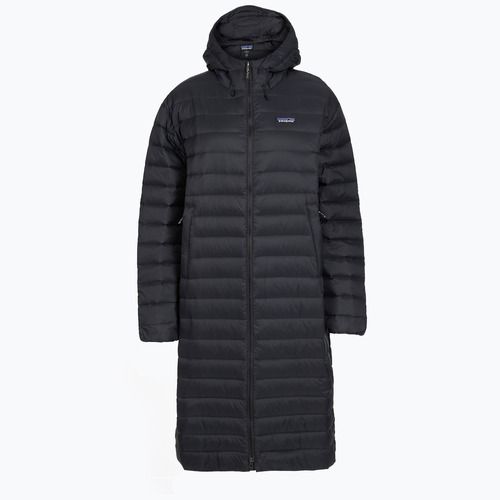 Giacca in piuma da donna Patagonia Recycled Down Sweater Parka nera
