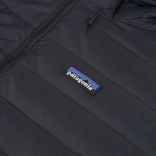 Giacca in piuma da donna Patagonia Recycled Down Sweater Parka nera