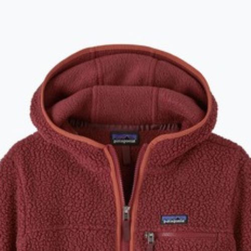 Felpa donna Patagonia Retro Pile Hoody rosso sequoia