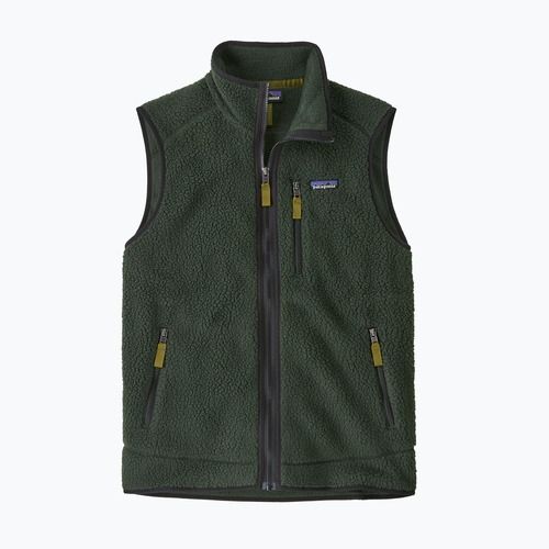 Gilet da uomo Patagonia Retro Pile Fleece old growth green