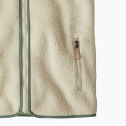 Gilet da donna Patagonia Retro Pile naturale con ellwood green