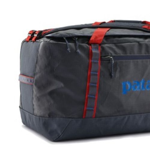 Borsa da viaggio Patagonia Black Hole Duffel 100 l smolder blue/amanita red