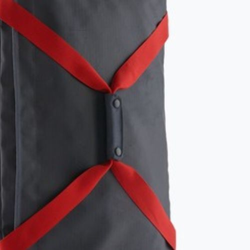 Borsa da viaggio Patagonia Black Hole Wheeled Duffel 100 l smolder blue/amanita red