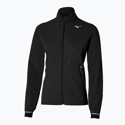 Giacca da corsa da uomo Mizuno Premium Warm nera