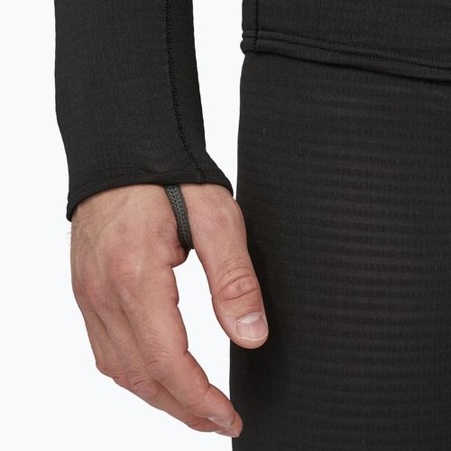 Felpa uomo Patagonia Cap Thermal Weight Zip Neck nero