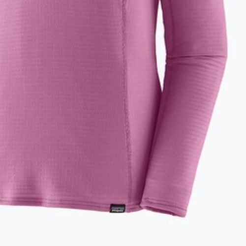 Felpa donna Patagonia Cap Thermal Weight Zip Neck viola acceso