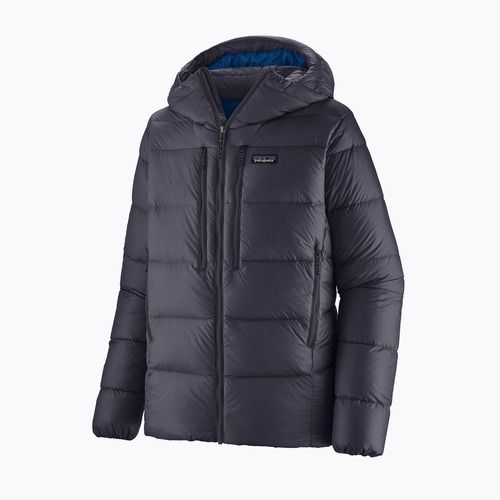 Giacca da uomo Patagonia Fitz Roy Down Hoody blu scuro