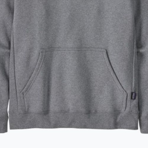 Felpa Patagonia Chouinard Crest Uprisal Hoody gravel heather da uomo