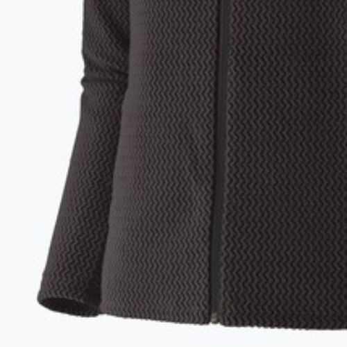 Felpa con cappuccio in pile R1 Air Full-Zip da donna, nero