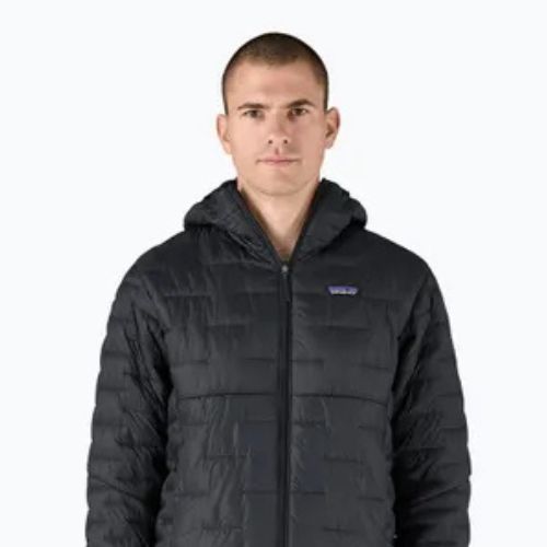 Piumino Patagonia Micro Puff Hoody uomo nero
