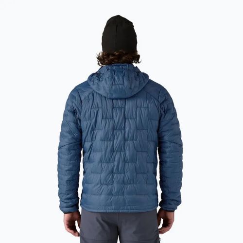 Piumino Patagonia Micro Puff Hoody da uomo blu clemente