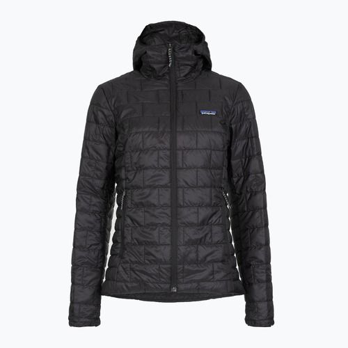 Felpa con cappuccio Patagonia Nano Puff donna, nero