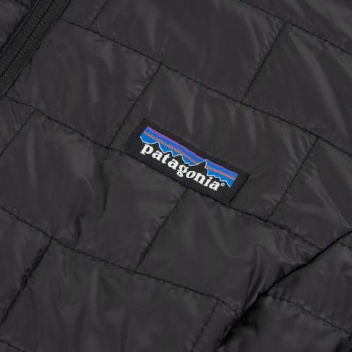 Felpa con cappuccio Patagonia Nano Puff donna, nero