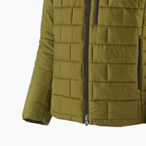 Felpa con cappuccio Patagonia Hi-Loft Nano Puff da uomo, verde stagno