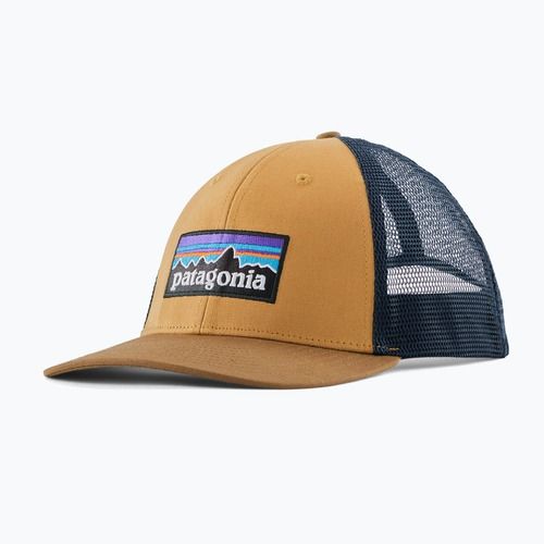 Patagonia P-6 Logo LoPro Trucker berretto da baseball talon oro