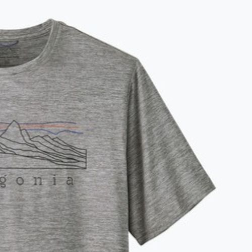 Camicia da uomo Patagonia Cap Cool Daily Graphic stratapeaks / grigio piuma